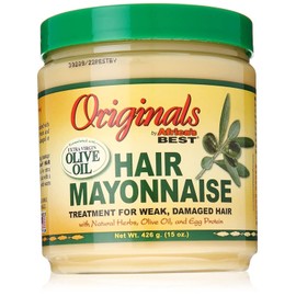 Africas Best Orig Hair Mayonnaise 15 Ounce Jar (443ml)
