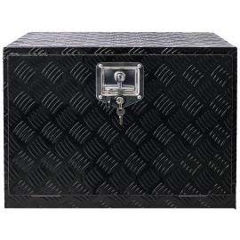 Aluminum Truck Bed Tool Box 24-Inch Heavy Duty Waterproof Latch Closure Outdoor Storage for Pickup RVcolor: as Pic Color