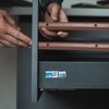 PATIKIL 12 Inch Drawer Slides, 8 Pcs Plastic Guide Rails