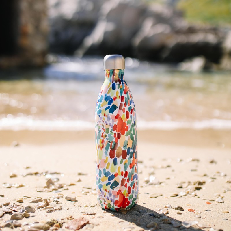 Qwetch - Insulated Originals Bottle - Arty 1L - Stainless