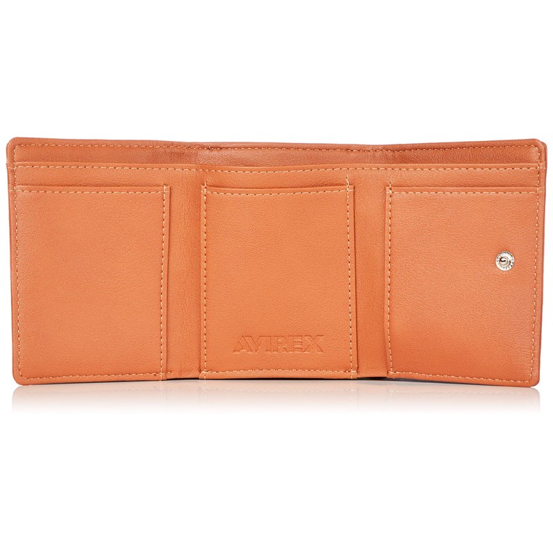 Avilex AX9000 Tri-Fold Wallet, orange