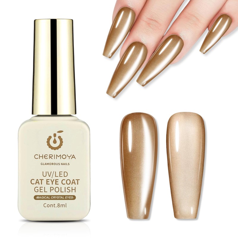 CHERIMOYA Esmalte Cat Eye Efecto Cristal Ojo De Gato 8ML
