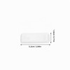 Toyvian Supporto Poggia-Bacchette in Ceramica Bianca 12 Pezzi, Porta-Couverts Piccolo