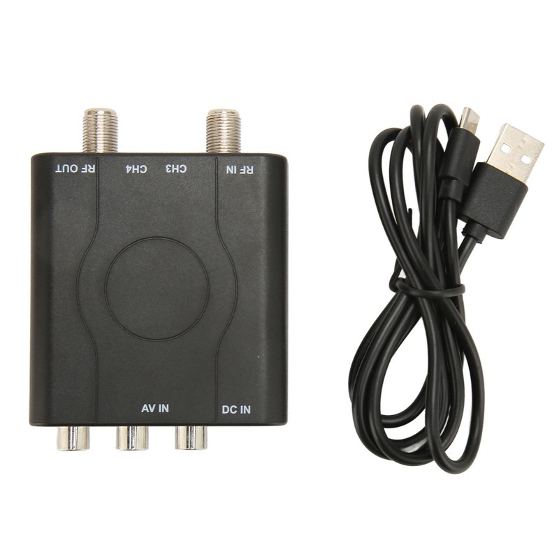 M61A RF Modulator Professional Supports NTSC Formats Video Sound HD