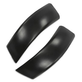 CHEDA Corner Roof Moldings Compatible with Ford F250 F350 F450 F550 Super Duty 1999-2007 Regular & Crew Cab Only (Not Fit Extended Cab) YC3Z-2551729-PTM, Pair Primed and Ready to Paint Black