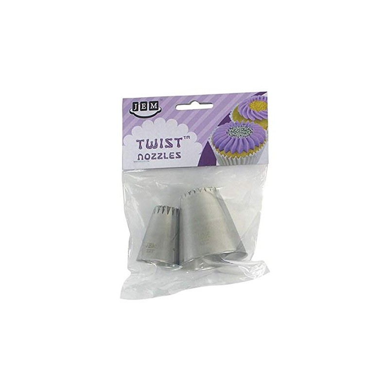 JEM NZ906 Twist Nozzle-20T & 21T, Stainless Steel