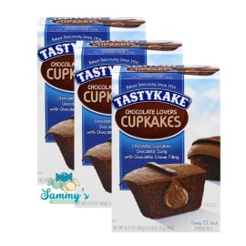 Tastykake Chocolate Lovers Cupcakes 3 Boxes