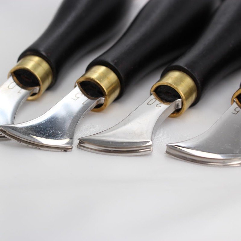 SiiRo 1.5mm Leather Edge Creaser, Stainless Steel Leather Edge Tool