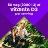 vitafusion Vitamin D3 Gummies, Bone and Immune Support, Peach, Blackberry,