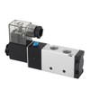 Solenoid Air Valve 2 Position 5 Way Aluminum Alloy High