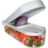 Jean-Patrique Magic Vegetable Chopper with Container - White Food Chopper