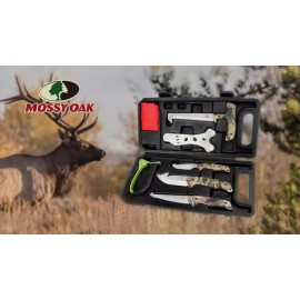 MOSSY OAK Hunting Field Dressing Kit-Portable Butcher GameProcessor Set(8-piece)