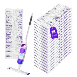 18 Pack Mopping Pads Replacement for Swiffer PowerMop Multi-Surface Mop, Disposable Power Mop Pads Refills for Floor Cleaning