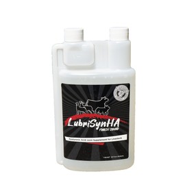 LubriSynHA Hyaluronic Acid Supplement, Quart: Natural Pure HA Liquid Livestock Joint & Cartilage Support, Relief and Lubrication for Livestock, Vegan Formula