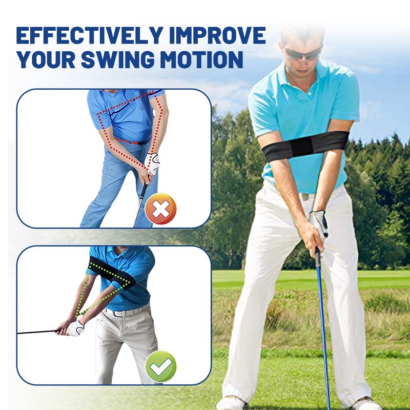 flintronic 2PCS Golf Swing Training Aids, Golf Swing Training Aid