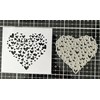Heart Ornament Metal Die Cuts,Valentines Love Heart Frame Wedding Cutting