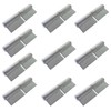 SRNETKJ 10 Pack 3-1/8" x 1" Weldable Lift Off Hinges