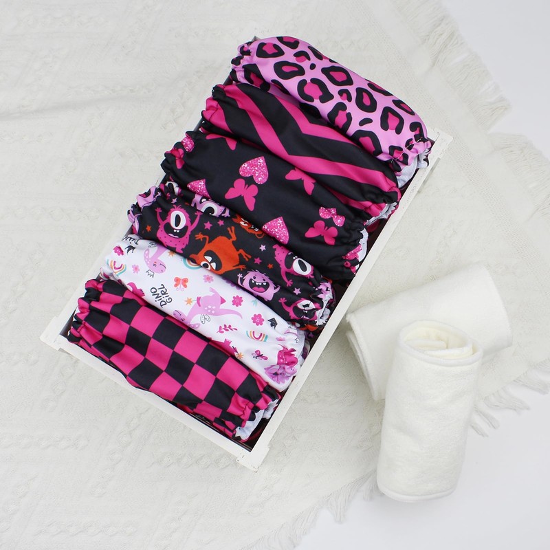 Mama Koala 3.0 Cloth Diapers for Babies with AWJ Lining,