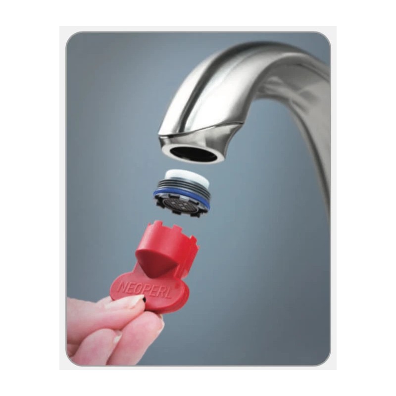 Neoperl Cache Laminar Stream Aerator 2.2 gpm Hidden Faucet -