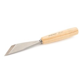 PFEIL "Swiss Made" 40mm # 1 Sweep Skew Cut Chisel - Double Bevel