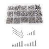 500PCS Pan Head Hex Socket Screws Stainless Steel Screw Nut