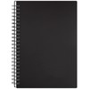 Surard A5 Small Spiral Notebook, 1 Set Black Spiral Notebook