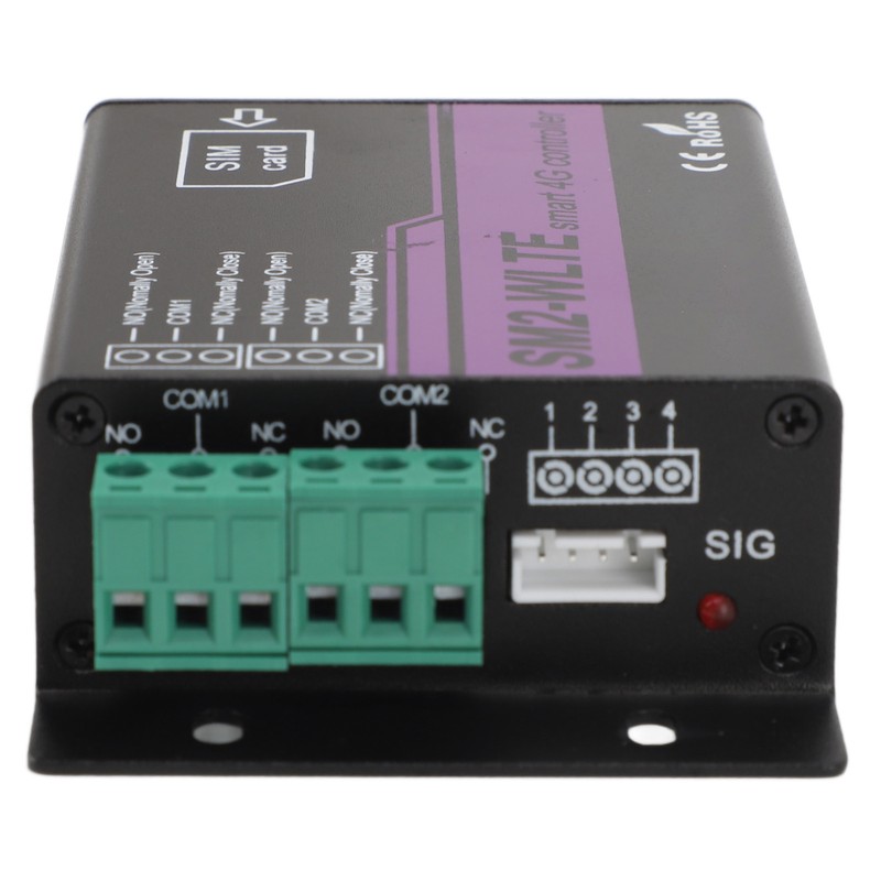 SM2 WLTE EC 4G Relay Switch SMS 2 Channel Mobile