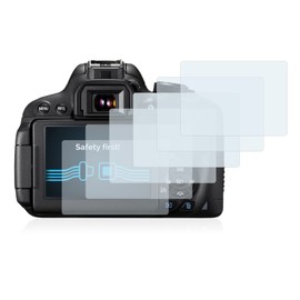 Savvies 6 Pack Screen Protector compatible with Canon EOS 700D Protection Film Clear