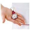 Nursery 1159268A Simple Carabiner Luminous Watch, Inverted Dial, Nurse Watch,