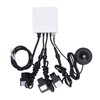WIFI 3 Phase Smart Electricity Meter with 3x750A Circuit Water
