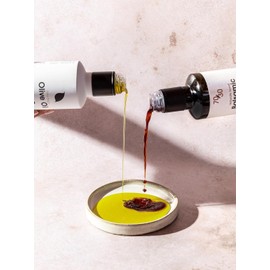 Neolea Neolea EVOO and Dark Balsamic Vinegar Gift Set | 250 ML EVOO Extracted From Koroneiki Olives Hand Picked In The South Of Greece | 250 ML Balsamic Vinegar 70/30