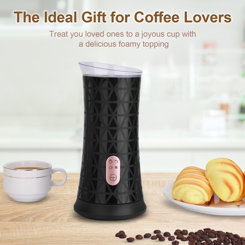Electric Milk Frother Cooker for Frothing 4-in-1 Milk Steamer with