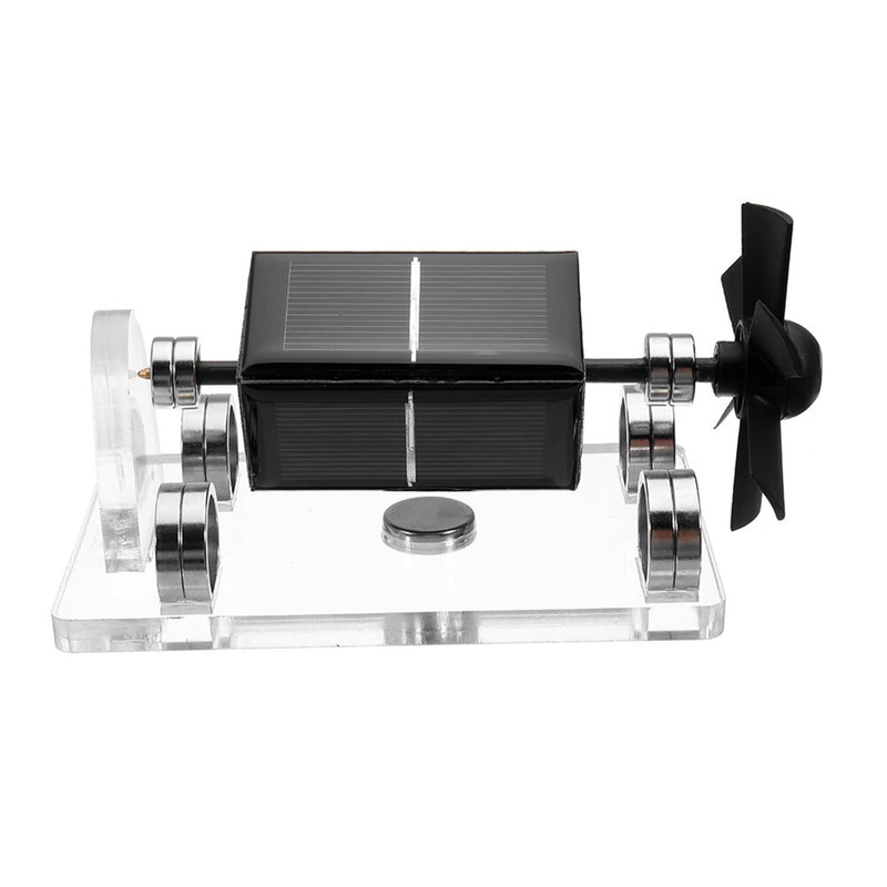 PUOSUO Motor de levitación magnética Solar Horizontal de Cuatro Lados,