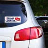 Trump Country WA 2024 Bumper Sticker Decal (3.37" x 9")