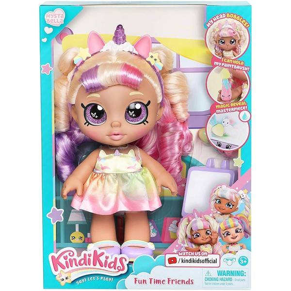 Kindi Kids Unicorn Fun Time Friends Pre-School 10 inch Doll - Mystabella