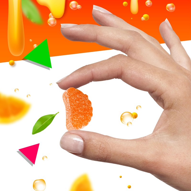 Orange Slices Fruit Jelly Candy (2.2 Pound Bag)