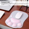 Sendowtek Alfombrilla de Ratón con Reposamuñecas Tapete para Mouse de