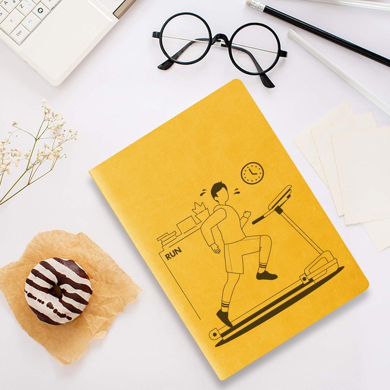 XYTMY Colorful Travel Journal Notebook Notepad Set Bulk,PU Leather Journals,Soft