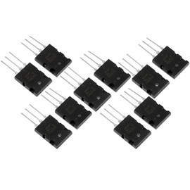 5 Pairs High Power Amplifier Transistor Electronic Components Other Electronic Components Tuned Audio Silicon Transistor for Model 2SC5200