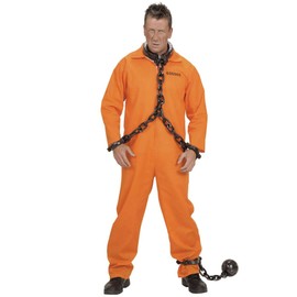 Neck/Wrist Shackles Realistic Look Accessory for Prisoner Convict Jail Fancy Dress