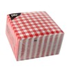 PAPSTAR Napkins Vichy Chequered, 330 x 330 mm, Printed, 14