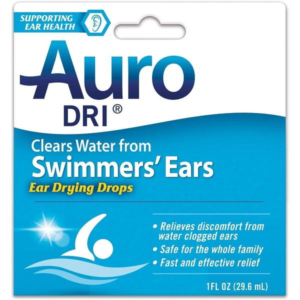 Auro-Dri Swimmer`s Ear Liquid 1 OZ (PACK OF 3)