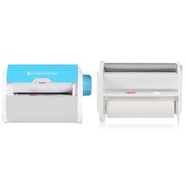 Xyron Xyron 5" Create-A-Sticker Machine and Permanent Adhesive Refill Cartridge Bundle for DIY Crafts and Small Business