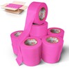 ACE Supply Pink Flagging Tape 12 Pack - Non-Adhesive Survey