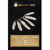 Gorokuro 925 Silver Feather SV Feather Top Silver Pendant 1