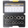 Impact Bolt Nut Remover Removal Tool with Dedicated Case Set