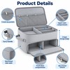 Golf Trunk Organizer for Shoes and Accessories – Waterproof 2-Layer