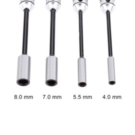Hex Socket Nut Driver, Set 4.0MM, 5.5MM, 7.0MM, 8.0MM for RC Cars Model Airplanes Deformation Model