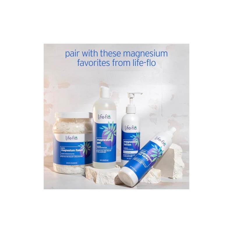 Magnesium Lotion Life Flo Health Products 8 oz Liquid