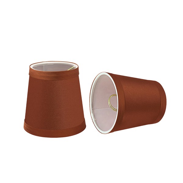 Aspen Creative 32715-2B Small Hardback Empire Shape Chandelier Clip-On Lamp